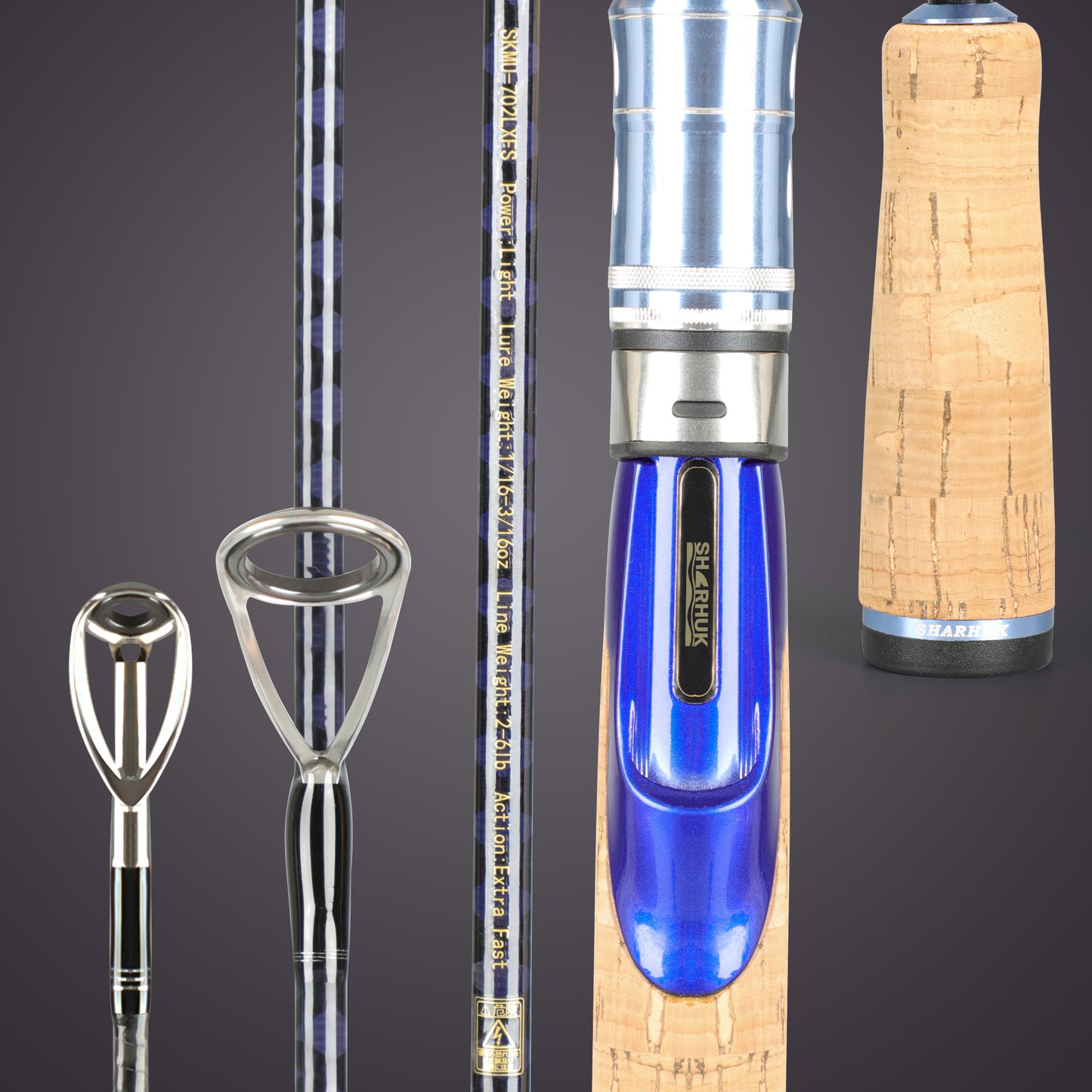Marabou 9ft Panfish Fishing Rod in 2 sections Light Moderate Fast