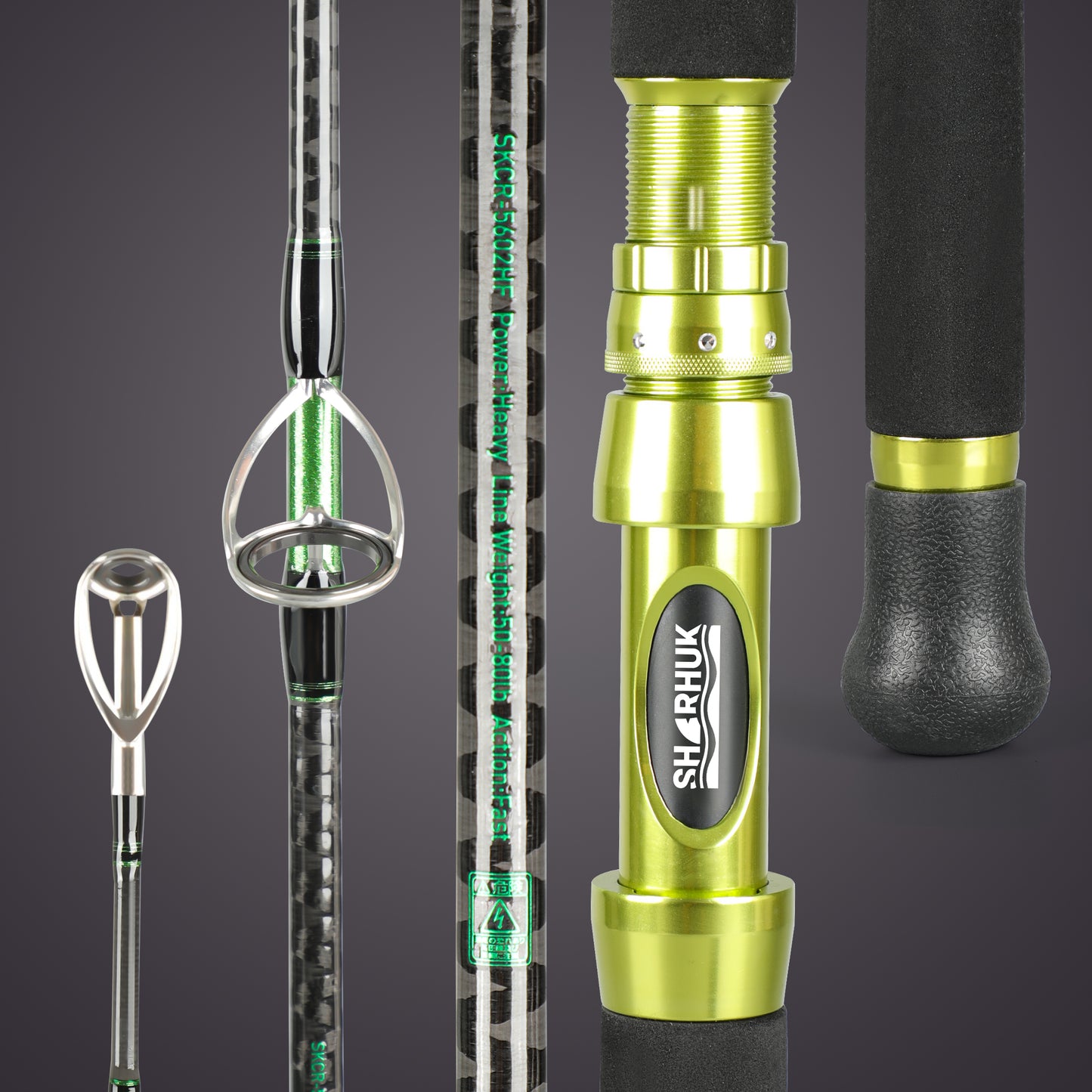 Clouser 5ft 6inch Saltwater Offshore Rod in 1.5 sections Heavy Fast
